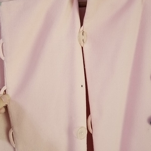 Pink and black Evan Picone dress coat - Picture 4 of 7